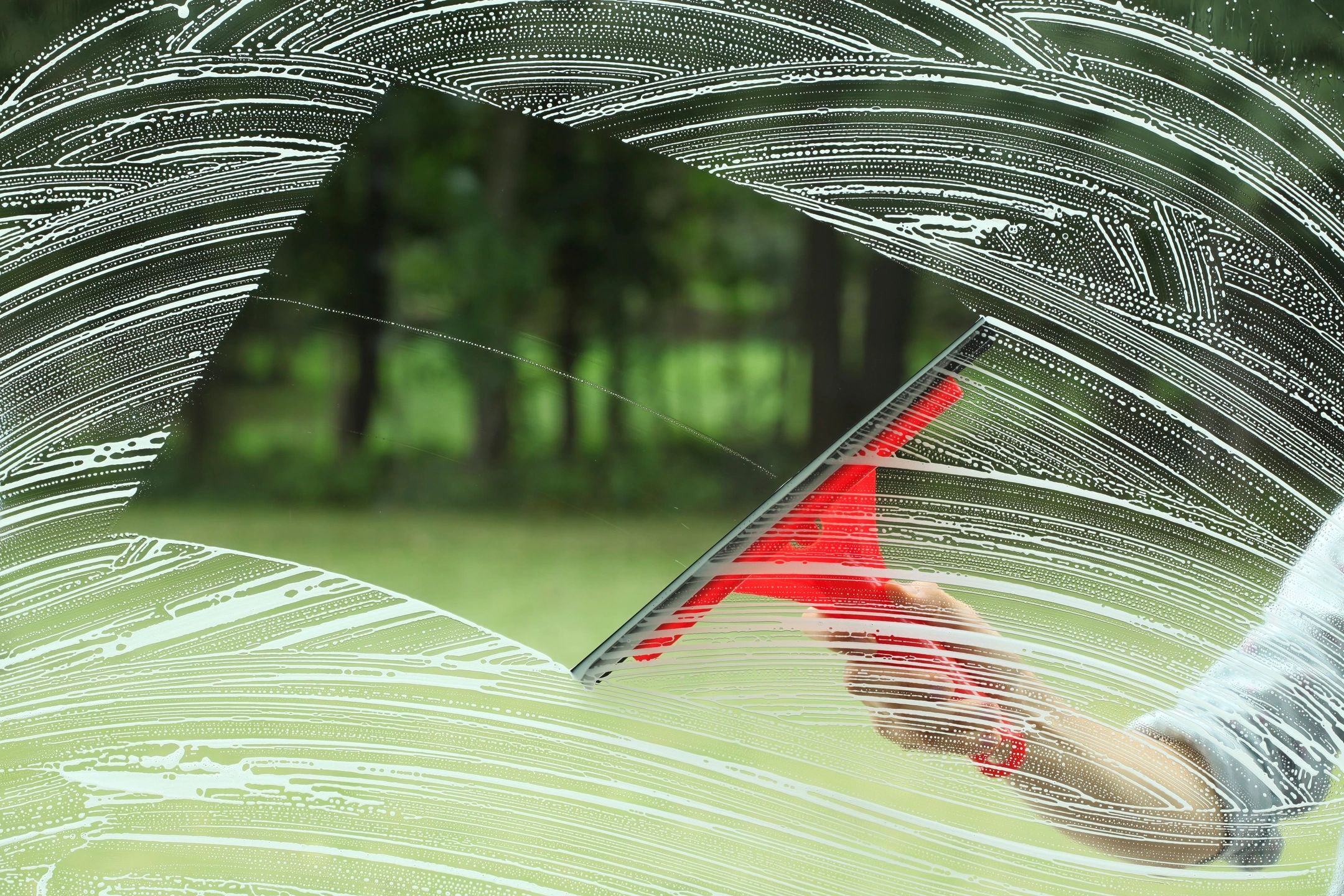 cleaning windows